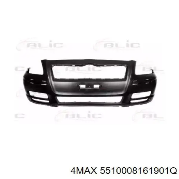 5510008161901Q 4max Бампер передний в сборе