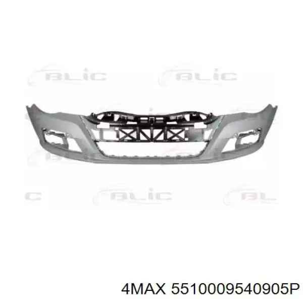 Передний бампер 9556074 Polcar
