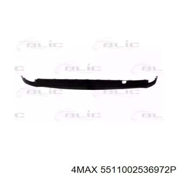 Spoiler do pára-choque traseiro para Ford Focus (CB8)