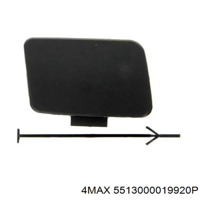 Заглушка буксировочного крюка в передний бампер FPS FP0019925 цена, от 6.62 USD