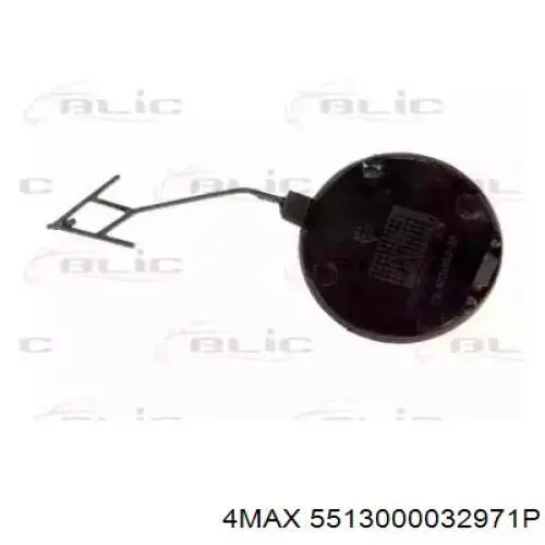 Tampão traseiro do pára-choque do gancho de reboque para Audi A6 (4G2)