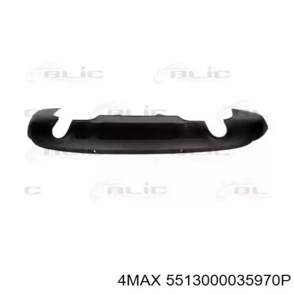 8R0807521R VAG Юбка заднего бампера