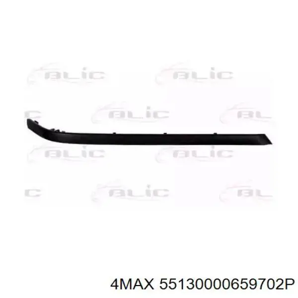 51128205260 BMW Накладка бампера заднего, правая