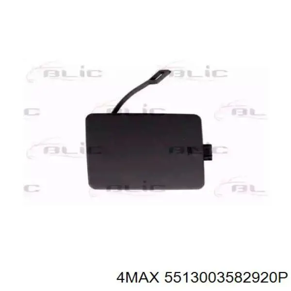 5513-00-3582920P 4max заглушка бампера буксировочного крюка передняя
