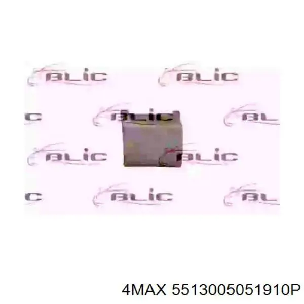 Заглушка бампера буксировочного крюка передняя 4max 5513005051910P