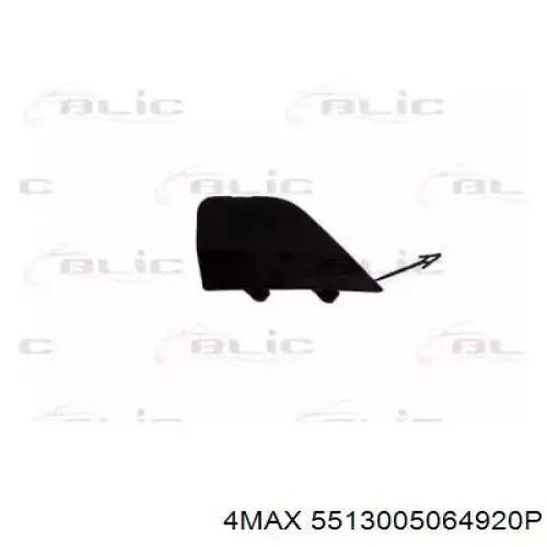Заглушка буксировочного крюка в передний бампер FPS FP5228920 цена, от 9.30 USD