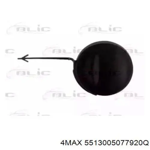 Заглушка буксировочного крюка в передний бампер Opel 90586609 цена, от 4.23 USD