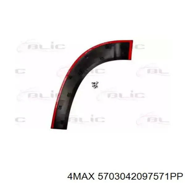 Купить 735646207 Fiat/Alfa/Lancia Накладка двери передней левой
