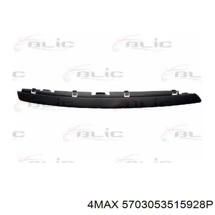 Молдинг бампера переднего правый Mercedes A2038851821 цена, от 26.31 USD