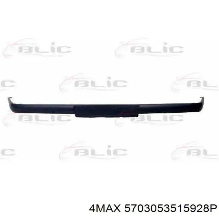Купить A2038851821 Mercedes Молдинг бампера переднего правый