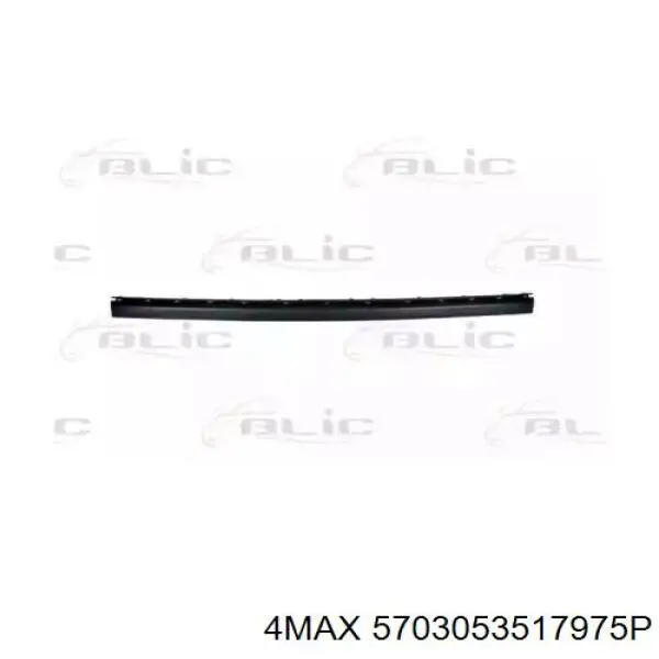 A22088511219189 Mercedes Молдинг заднего бампера, центральный