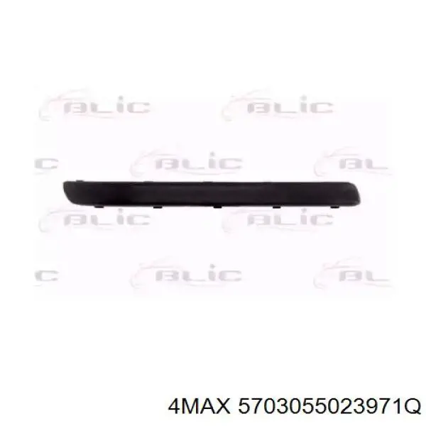 5703055023971Q 4max Молдинг заднего бампера, левый