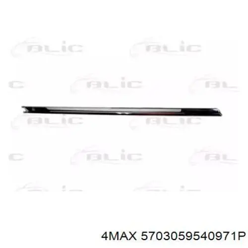 Молдинг бампера заднего левый Polcar 9555967 цена, от 28.36 USD