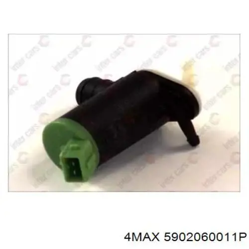 Насос-двигун омивача скла, переднього 5902060011P 4max