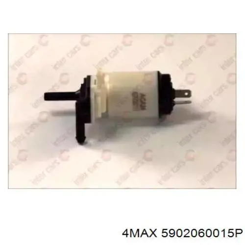 5902060015P 4max насос-мотор омывателя стекла переднего/заднего