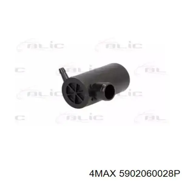 5902060028P 4max bomba de motor de fluido para lavador de vidro dianteiro