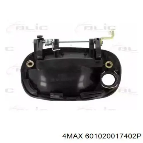 Tirador de puerta exterior delantero derecha 601020017402P 4max