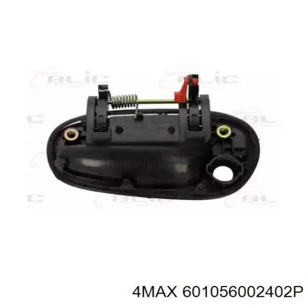 96615188 Opel maçaneta dianteira direita da porta externa