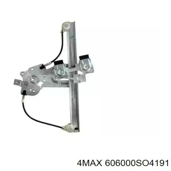 606000SO4191 4max mecanismo de acionamento de vidro da porta traseira esquerda