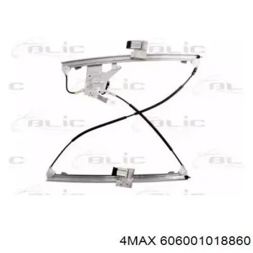 606001018860 4max mecanismo de acionamento de vidro da porta dianteira direita