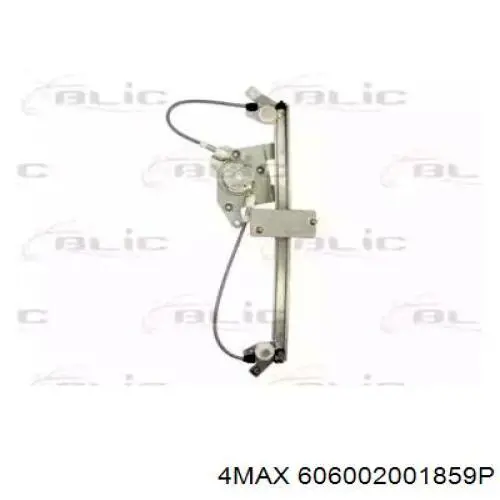 6060-02-001859P 4max механизм стеклоподъемника двери передней левой