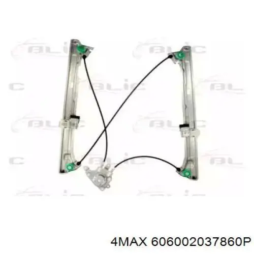 606002037860P 4max mecanismo de acionamento de vidro da porta dianteira direita