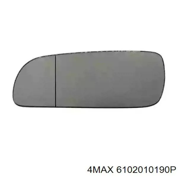 6102010190P 4max elemento espelhado do espelho de retrovisão esquerdo