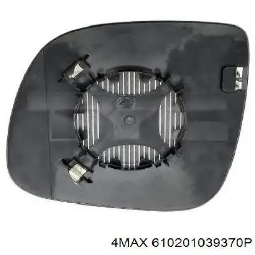 Купить 2H0857522C VAG Стекло правого зеркала заднего вида