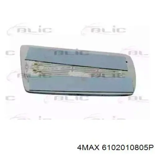 2410G01 Depo/Loro/Abakus Зеркальный элемент левого зеркала заднего вида