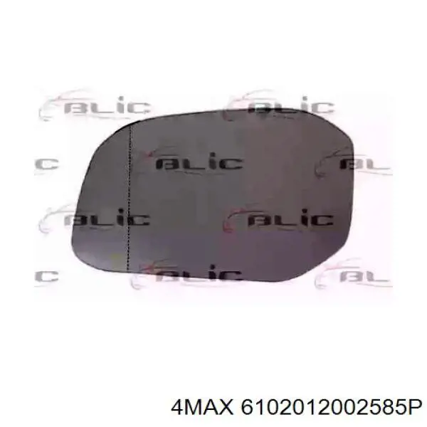 Зеркальный элемент водительского зеркала Autotechteile 3857083 цена, от 13.61 USD
