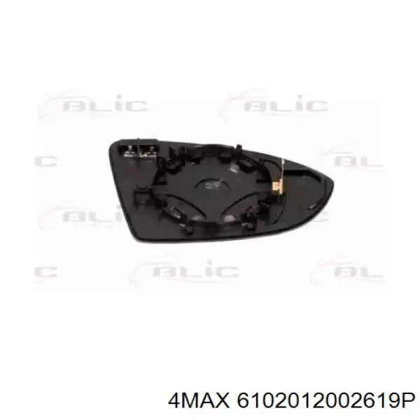 Compre 510857521 VAG Elemento espelhado do espelho de retrovisão esquerdo