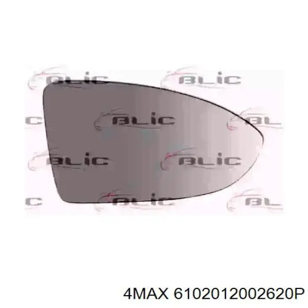 6102-01-2002620P 4max зеркальный элемент зеркала заднего вида правого