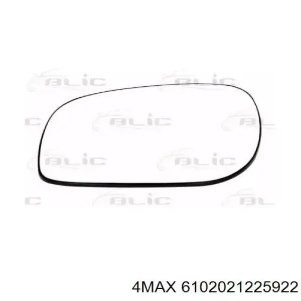 Зеркальный элемент зеркала заднего вида левого 6102021225922 4max