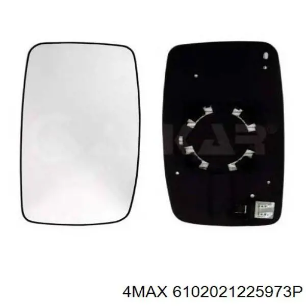 Зеркальный элемент водительского зеркала Polcar 2395545E цена, от 9.38 USD