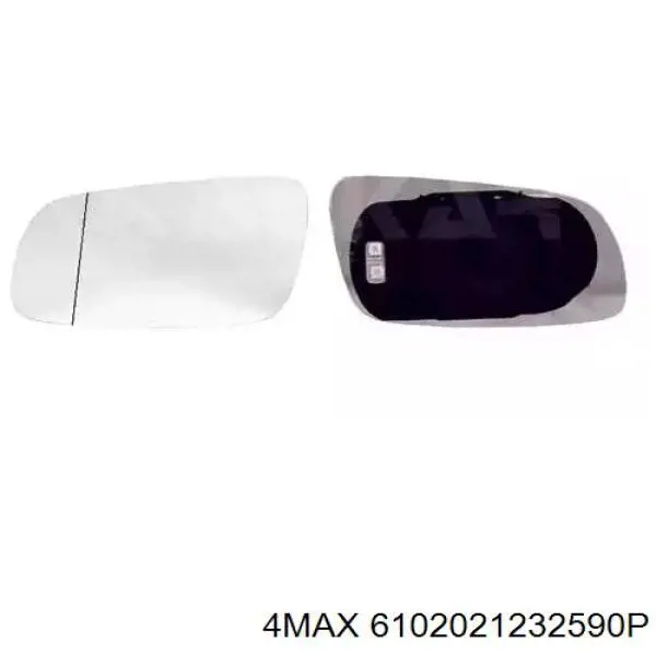 Купить 1736151 Ford Стекло правого зеркала заднего вида