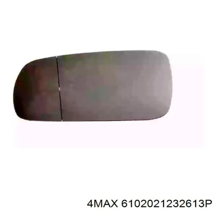 6102021232613P 4max зеркальный элемент зеркала заднего вида левого