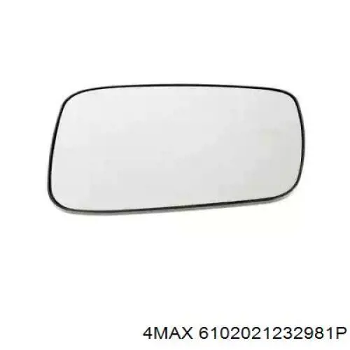 6102021232981P 4max зеркальный элемент зеркала заднего вида правого
