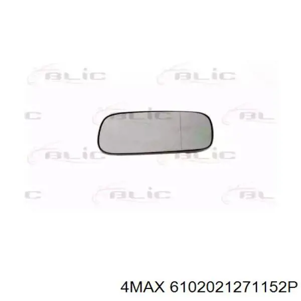 9546543E Polcar зеркальный элемент зеркала заднего вида левого