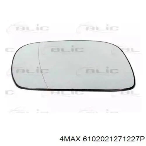 Зеркальный элемент зеркала заднего вида левого на Suzuki Wagon R+ MM