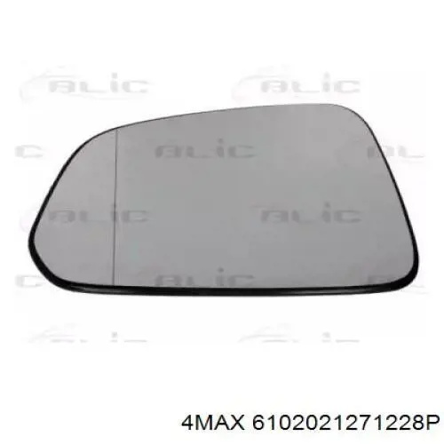 93744167 Peugeot/Citroen зеркальный элемент зеркала заднего вида левого