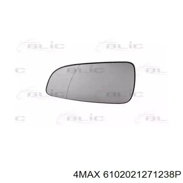 Зеркальный элемент водительского зеркала FPS FP5206M51 цена, от 7.47 USD