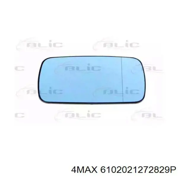 Зеркальный элемент зеркала заднего вида правого 6102021272829P 4max