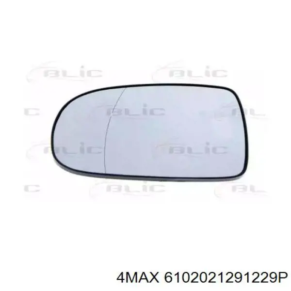 1427424 Opel зеркальный элемент зеркала заднего вида левого