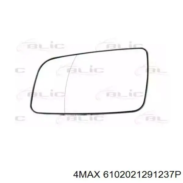 6102021291237P 4max зеркальный элемент зеркала заднего вида левого