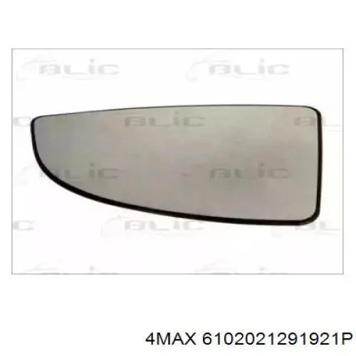 Зеркальный элемент зеркала заднего вида левого на Fiat Ducato 230