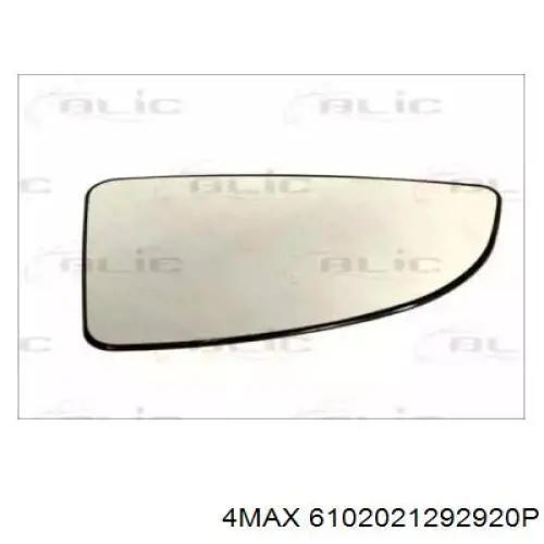 6102-02-1292920P 4max зеркальный элемент зеркала заднего вида правого
