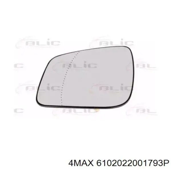 Зеркальный элемент водительского зеркала 4max 6102022001793P цена, от 18.34 USD