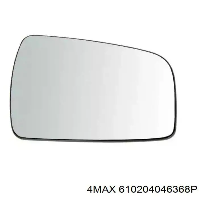 13302184 Market (OEM) зеркальный элемент зеркала заднего вида правого