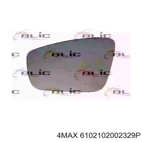 5JA857521C Market (OEM) зеркальный элемент зеркала заднего вида левого