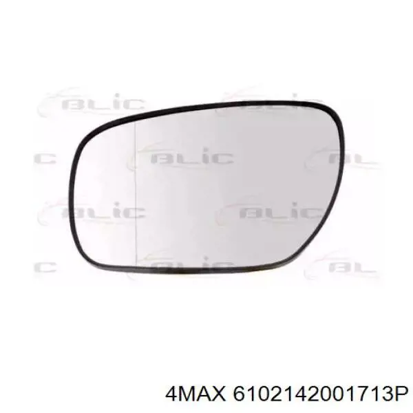 6102-14-2001717P 4max зеркальный элемент зеркала заднего вида левого
